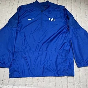 Nike Herren XXL UB University Buffalo BLAU Pullover Windbreaker Jacke EUC - Bild 1 von 9