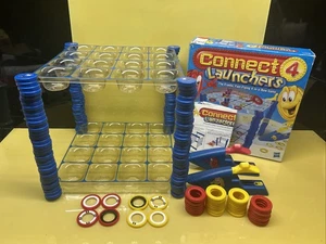 **100% KOMPLETT** Connect 4 Launchers Spiel Milton Bradley 2010 - Bild 1 von 5
