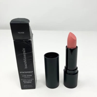 bareMinerals Statement Luxe-Shine Lipstick 0.12 oz - TEASE - Image 1 of 2