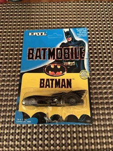 Vintage 1989 Ertl Batman BATMOBILE Diecast Metal 1:64 Scale #1064 - Picture 1 of 6