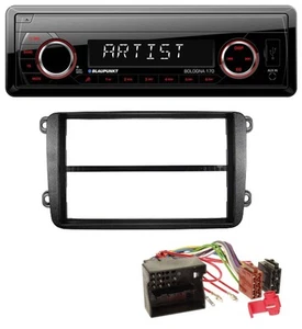 Blaupunkt SD USB 1DIN MP3 AUX Autoradio für VW Golf V VI Touran Passat 3C Caddy - Bild 1 von 6