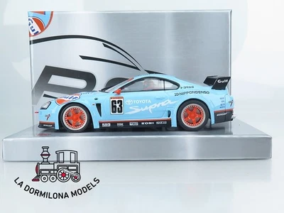 RB435 Scalextric Slot REVOSLOT RS0266 TOYOTA SUPRA #63 GULF - OVP - Imagen 1 de 4