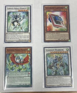 Stardust Warrior | Yugioh! Synchro Storm LED8-EN052 Common 1st Edition NM/M - Picture 1 of 3