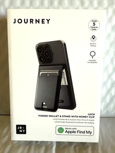 JOURNEY - LOC8 MONEY CLIP MAGSAFE FINDER & RFID BLOCKING WALLET & STAND-MIDNIGHT - Photo 1 sur 9