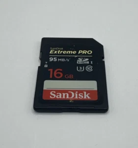 SanDisk Extreme Pro SDHC Card 95mb/s 16GB CLASS 10 - Picture 1 of 1
