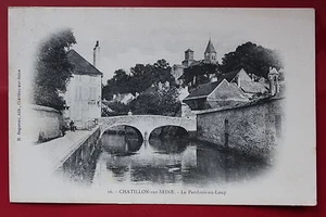 Carte postale ancienne CHATILLON-SUR-SEINE - Le Perthuis-au-Loup - Picture 1 of 1