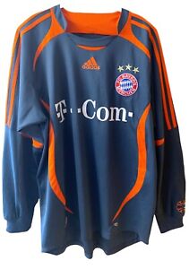 Bayern München Torwart Trikot Saison 2006/07 Gr. L Adidas Telekom Kahn Retro