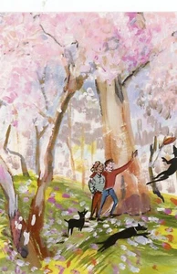 Dog Walk, 2020, de Makshini - - postal - Imagen 1 de 1