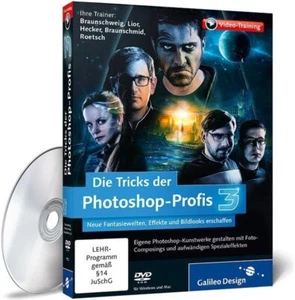 Die Tricks der Photoshop-Profis 3, Galileo-Design, Video-DVD | Zustand sehr gut - Bild 1 von 8