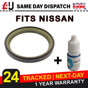 ANILLO MAGNÉTICO ABS PARA NISSAN MICRA K12 (03-12) TAMBOR TRASERO + RETENEDOR - Imagen 1 de 4