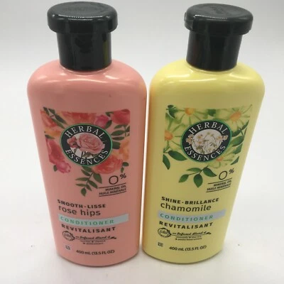 2 Bottles Herbal Essences Smooth Rose Hips & Chamomile Conditioner 13.5 Fl. Oz - Image 1 of 4