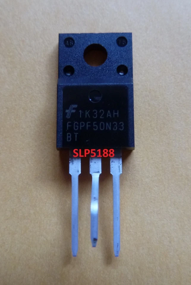 Semiconductor Fairchild FGPF50N33 50 A, 330 V, CANAL N IGBT NUEVO MOSFET Foto 1 de 1
