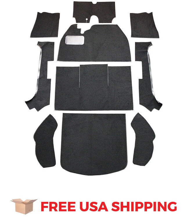 ACC FITS 1950-1973 Volkswagen Beetle 2DR Convertible Flat Front Loop Carpet - Image 1 of 1