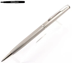 Parker Insignia Twist Mechanism Kugelschreiber in Silber.   Made in France - Bild 1 von 8