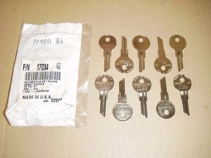 Camión pesado automotriz ILCO 1098M B1 llave en blanco KAR 17034 paquete de 10 llaves - Imagen 1 de 5