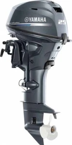 YAMAHA F25SWTC 25HP Outboard Motor 15 inch shaft NON TILLER new in box - Picture 1 of 3