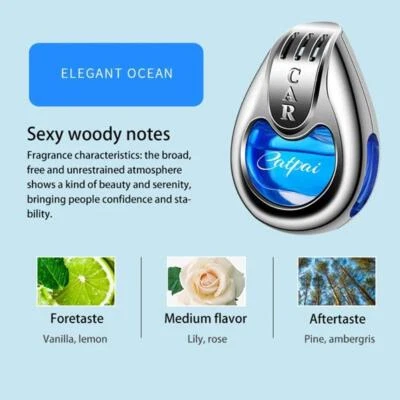 Car Air Perfume Diffuser Aroma Air Freshener Vent C6 Accessories Auto Decor H E9C2 - Image 1 of 4