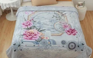 Kuscheldecke 200 x 230 cm Zweilagige Doppelseitige Decke 2 Ply , 3 kg - Bild 1 von 1