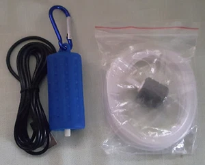 Mini USB Air Pump Water Pump Oxygen Aerator Aquarium Fish Tank Bait Bucket - Picture 1 of 2