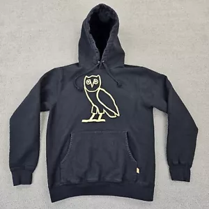 Octobers Very Own Hoodie Drake OVO OG Gold Owl Black Embroidered Size Medium - Picture 1 of 12