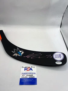 MACKLIN CELEBRINI SJ Sharks Auto SIGNED Hockey Fights Cancer Stick Blade PSA COA - Picture 1 of 1