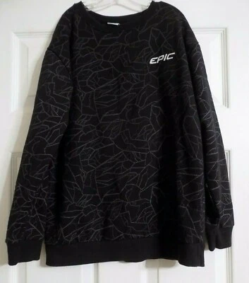 Sudadera Pullover 8 Gris Negra para Niños Talla L 10-12 Tema Épico Niños  Foto 1 de 4