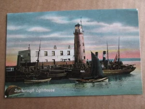 Postcard of Scarborough, Lighthouse (Philco Series No 2042) Unposted - Picture 1 of 3