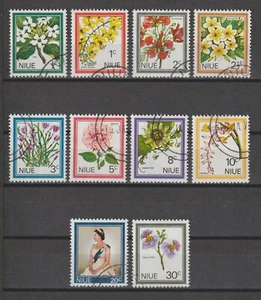 NIUE 1969 SG 141/150 USADO - Imagen 1 de 1