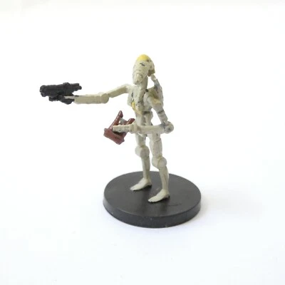 STAR WARS 31/60 SEPARATIST 9 BATTLE DROID OFFICER 2004 LFL & TM FIGURINE SOCLE - Photo 1/2