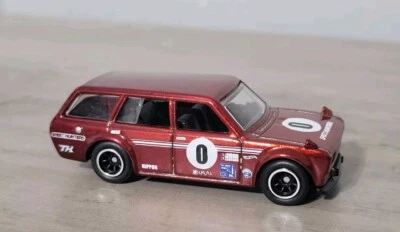 2014 风火轮超级寻宝 * '71 Datsun Bluebird 510 货车 * 宽松 1: 64 — 第 1/4 张图片
