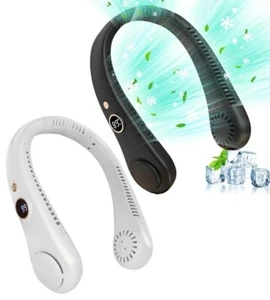 Ventilatore da Collo Portatile Ricaricabile USB - Imagen 1 de 3
