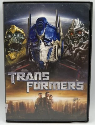 Transformers DVD Widescreen Shia LaBouf Tyrese Gibson Megan Fox 2007 - Image 1 of 3