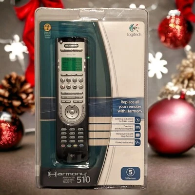 NEW Logitech Harmony 510 Programmable Remote Control Advanced Universal In Box - Image 1 of 4