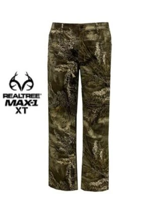XXL Realtree MAX-1 XT Men's 5 pocket Camo pants Brush Pattern (44-46) NWT - Image 1 of 4