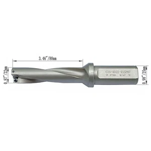 C25-4D 22 mm CNC Wendeschneidplatten SP Serie U Bohrer, für SPMG07T308 #UD-22 - Bild 1 von 5