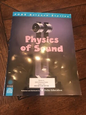 Delta Education FOSS Science Stories:  PHYSICS OF SOUND workbook - Image 1 of 4