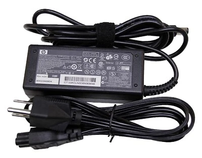 Adaptador de alimentação CA 65W genuíno para laptop HP Compaq Presario CQ57-439WM CQ57-319WM - Imagem 1 de 4