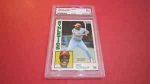 1984 O-PEE-CHEE #210 JOE MORGAN Athletics (Phillies Outfit) HOF -MINT PSA 9- - Picture 1 of 5