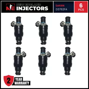Reman Lucas Fuel Injector Set of 6 D3762FA 87-93 BMW 2.5L I6 88 89 90 91 92 - Picture 1 of 4