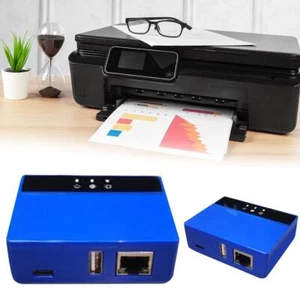 Network Printer Server LAN Print Share Server Wireless U7Q7 Server Print C9O4 - Photo 1/10