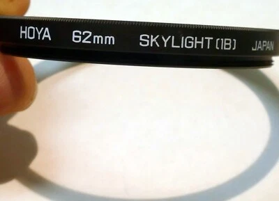 HOYA 62mm Lens Filter Skylight 1B sky made in Japan - Image 1 of 4