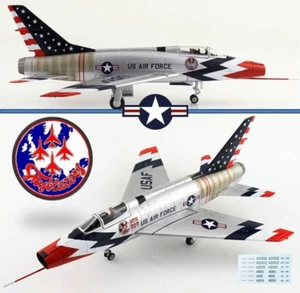 Hobby Master HA2124 1/72 F-100D Super Sabre USAF Skyblazers 1960s, w/Decal Sheet - Picture 1 of 9