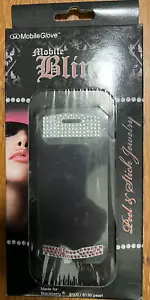 Guante para teléfono móvil Bling Mobile BlackBerry 8100 y 8130 rosa perla y transparente (A262) - Imagen 1 de 5