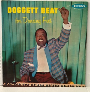 COVER ONLY!! Bill Doggett DOGGETT BEAT FOR DANCING FEET Original 1958 King VG - Picture 1 of 3