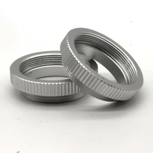 Macro Extension Tube C Mount Ring for 25mm 35mm 50mm CCTV Lens Micro 4/3 silver - Picture 1 of 4