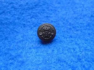 1 X RIFLE BRIGADE 17MM BLACK COMPOSITION BUTTON, JA GROVE & SONS - Picture 1 of 3