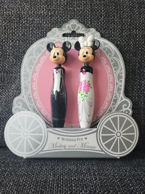 Bolígrafos de boda Disney Hong Kong Mickey y Minnie Foto 1 de 2