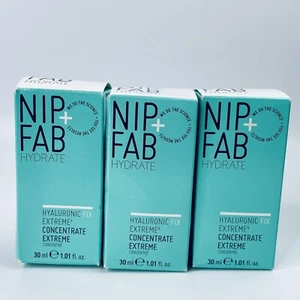 x3 - NIP + FAB Hydrate Hyaluronic Fix Extreme Concentrate - 1.01 Oz LOT OF 3 NEW - Picture 1 of 8
