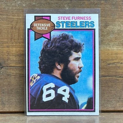 1979 Topps Football Card #371 Steve Furness Pittsburgh Steelers - Image 1 of 2