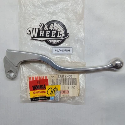 Yamaha TY350 Trials YZ250 YZ400 IT MX AG200 Hand Brake Lever R 23X-83922-00 NOS - Image 1 of 4